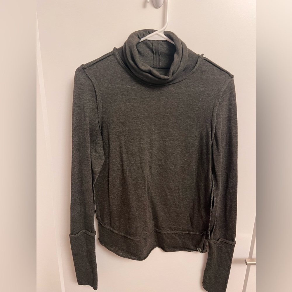 Free people grey turtleneck